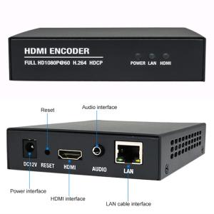 China Independent Audio RTMP RTSP IPTV Video Streaming Encoder With H.264 Compression Format on sale