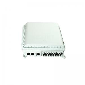 China KEXINT FTTH Fiber Optic Distribution Box 16 24 Cores IP65 With PLC / Patch Cord Pigtail on sale