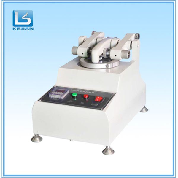 AC220V 50HZ Customized Rubber Testing Machine Wear Resistance Of Skin