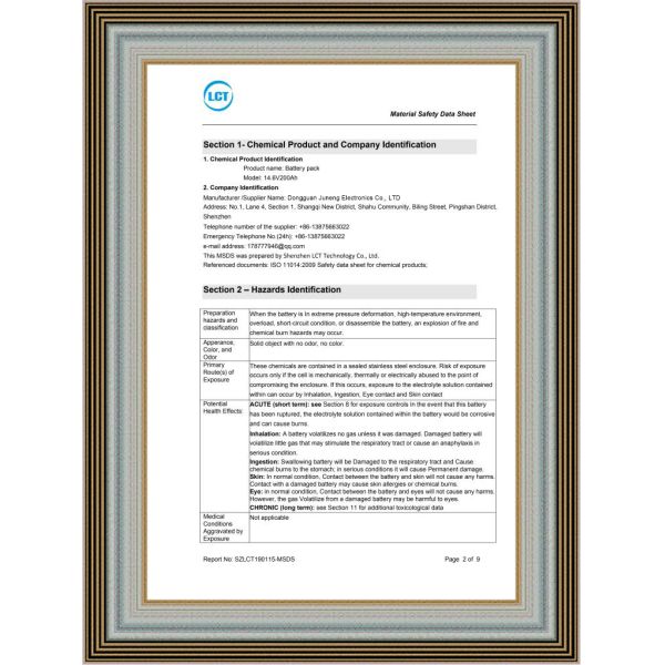 3.2V 272Ah Lithium Ion Battery Packs Lifepo4 Solar Battery LP71173207-272AH