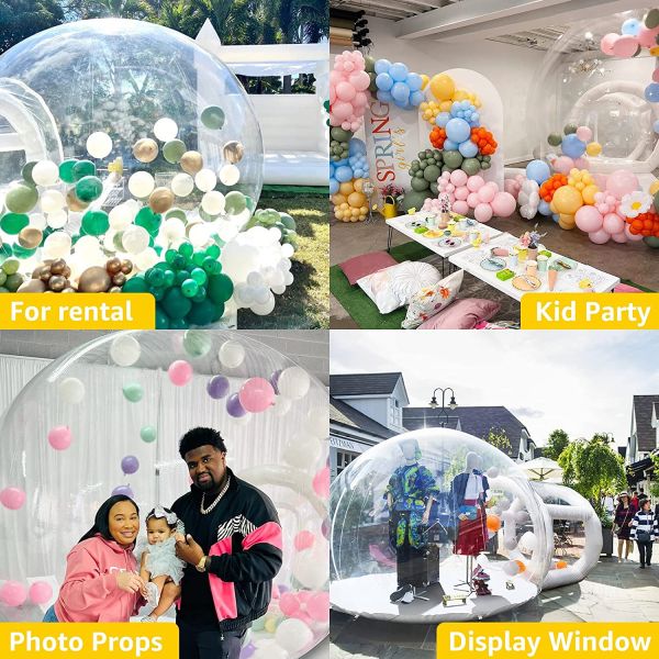 Rental Clear Bubble Dome Tent Outdoor Party Inflatable Transparent Igloo Tent