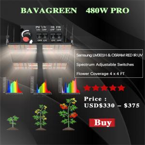 China 480W SAMSUNG QB288 V3 LM301H Full Spectrum LED Grow Lights CETL on sale