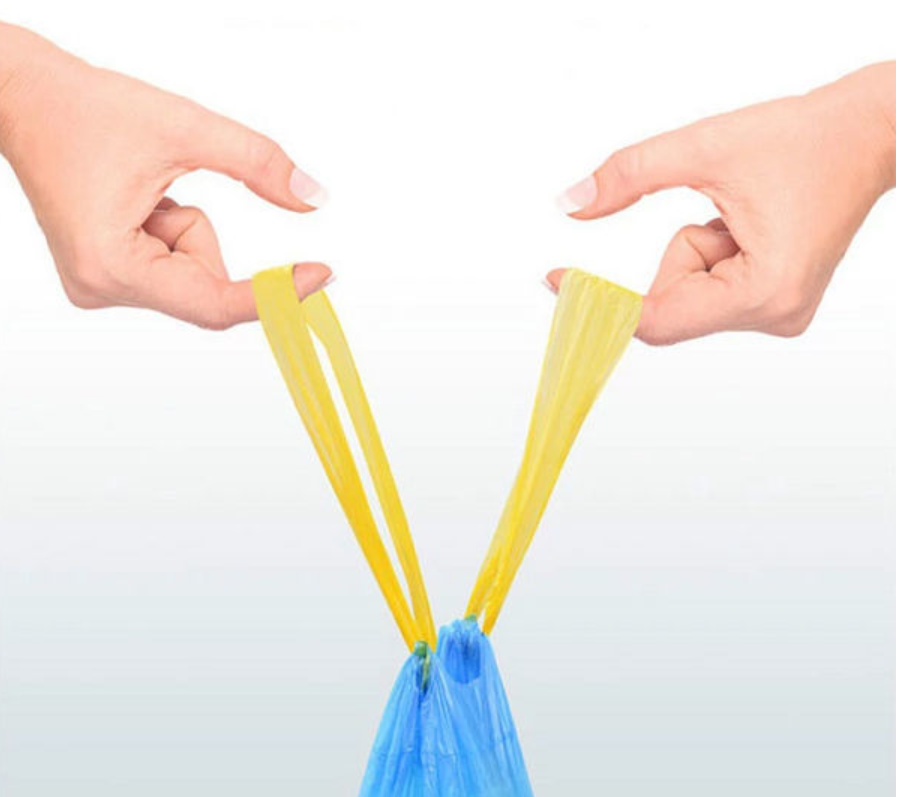 Degradable Colorful Plastic Drawstring Garbage Bags W42 x L44cm
