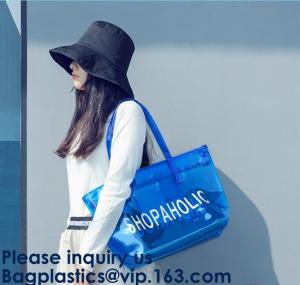 Quality Designer Bag,Lady Fancy Bag,Wholesale PVC Beach Bag,Women Summer Beach Bag Vinyl PVC Tote Handbags Shoulder bags wholesale