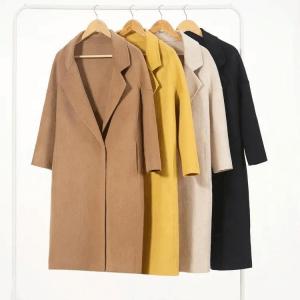 Quality Winter Wool Coat Trench Coat Anti UV OEM Custom Size For Ladies Women wholesale