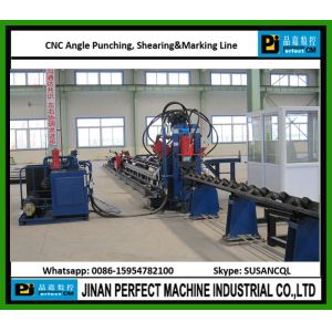 Quality CNC Angle Punching, Cutting and Marking Line wholesale