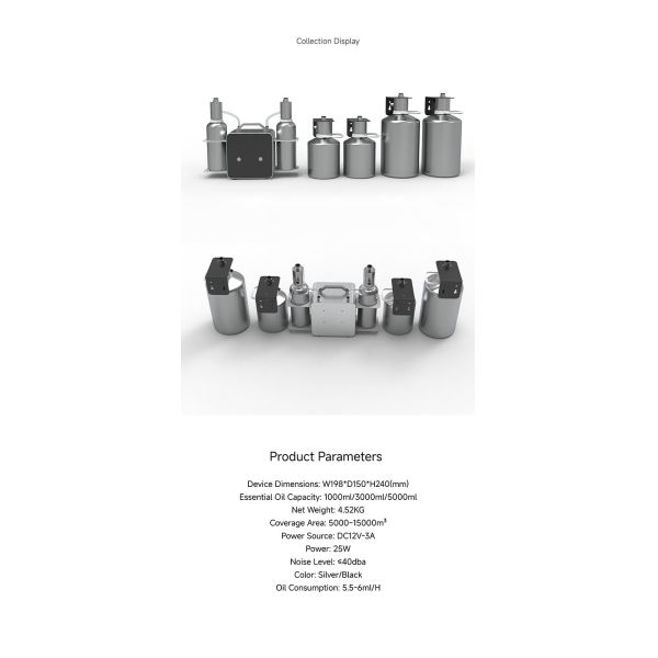 SA12 5L Oil Aroma Diffuser HVAC Installation High End Aromatherapy Diffuser Machine