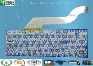 China Keyboard Membrane Switch Multilayer Flexible Circuits , 2 Layers Fpc Flex Circuit Board on sale
