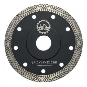 Quality 115mm Mesh Thin Turbo Disc Porcelain Ceramics Diamond Tools Cutting Disc Cutter Blade 20 wholesale