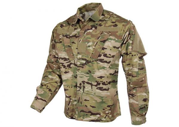 Cheap Tilted Chest Pocket Polyester Army Military Uniforms / Winter Work Jackets for sale