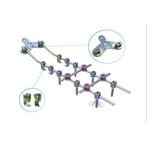 Quality Posterior Cervical Internal Spine Fixation System , Pedicle Screw System wholesale