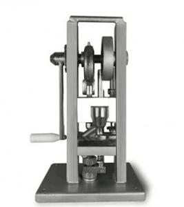 China Small Desktop Type  Manual Single Punch Tablet Press Machine Hand - Operated on sale
