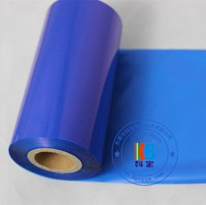 Blue resin barcode printer ribbon 220mm*76m  180mm*76m used on outdoor signs reflective sheeting tape