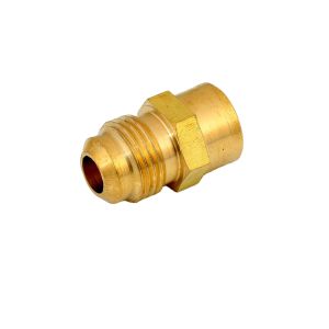 Buy cheap brass gas thread female adapter 45 degree falre to fpt compression Connector for from wholesalers