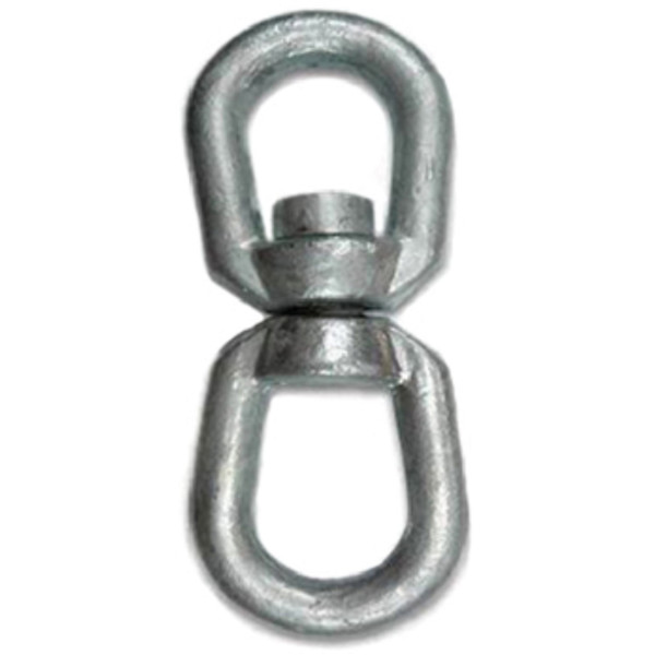 Zinc Plated Rope Rigging Hardware 1/4in Carbon Steel Regular Swivel Crosby G402