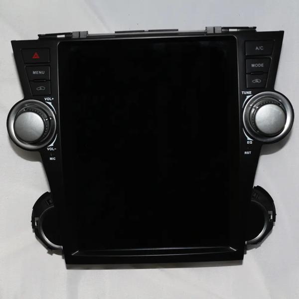 12.1" Vertical Screen Android 13 Car Stereo For Toyota HIghlander 2011-2015