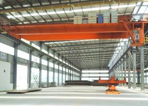 Quality Span 10.5m - 41.5m Double Hoist Overhead Crane 5T 10T 20T Box Type Bridge Frame wholesale