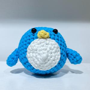 Quality Ready Stock Seven Craft Cute Penguin DIY Crochet Kit Milk Cotton For Beginners wholesale
