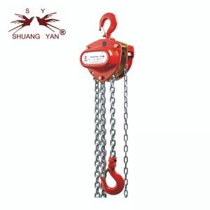 China NEW LIFTING HAND TOOL!!! Triangle Lifting Single Chain Hand Chain Block 2T*3M HSZ-D on sale