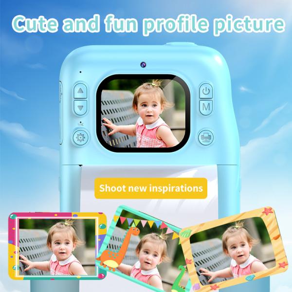 2.0-inch LPS Children's Printing Camera Y300H with Type C and 1080P Video Photo booth/continuous shooting/time-lapse