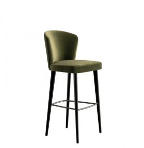 Quality ISO14001 Fabric Covered Dining Chairs Rustproof High Stools For Kitchen Island wholesale