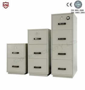 Quality Fire Resistant Filing Cabinet 4 Drawers , 2 Hour Fire Rating Cabinet wholesale