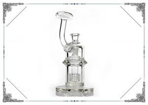 Quality 8 Inches Matrix Perc borosilicate Glass Water Bubbler Hookah 7MM Thick wholesale