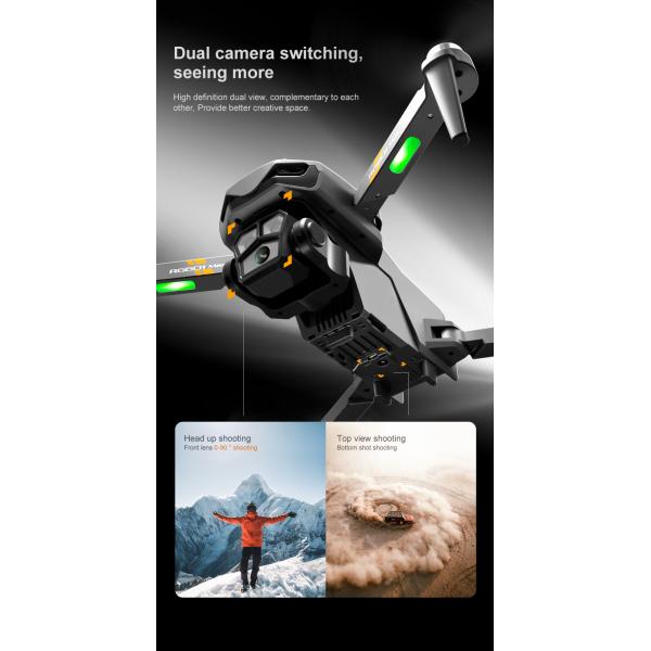 Drone Type Beginner Drones Rg601 Max Hd 4k Drone with Camera Brushless Motor Gps 5g Fpv Quadcopter and Obstacle Avoidance