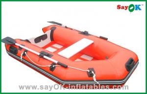 Quality Commercial Red PVC Inflatable Boats Custom Inflatable Product wholesale