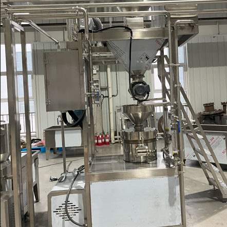 High Speed Soymilk Grinding System for Garment Shop Manufacturing Efficiency