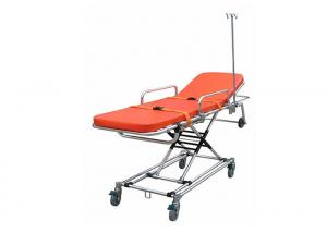 Quality Folding Hospital Patient Ambulance Stretcher With Adjustable Backrest wholesale
