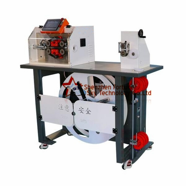 110-220V 1500W English System Automatic Nylon Corrugated Tube Conduit Bellows Pipe Hose Cutter Machine