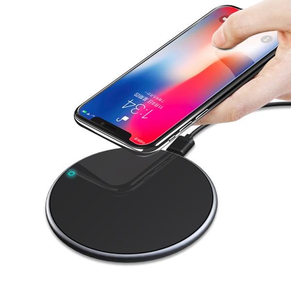 Fast Wireless Charger,Qi Fast Wireless Charging Pad Stand for iPhone X/8/8 Plus For Samsung S9/Note 8/S8/S8 Plus