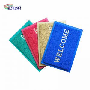 Quality 16X24 PVC 10mm Thickness Shoes Dirt Cleaning Door Mat Outdoor Welcome Mat wholesale