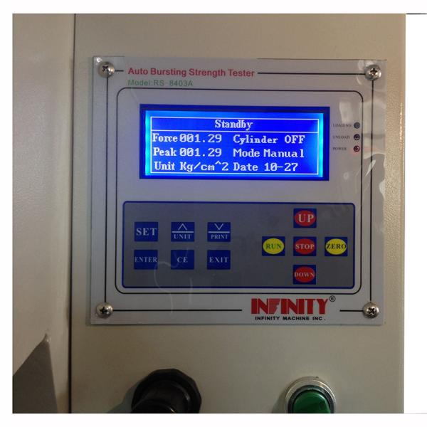 Electrical Package Testing Digital Bursting Strength Tester For Paper