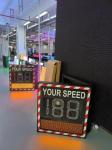 Solar Powered LED Radar Speed Sign with 100M Detection Range