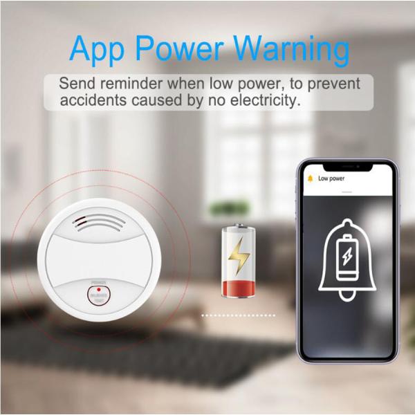WiFi Photoelectric Smoke Alarm Detector