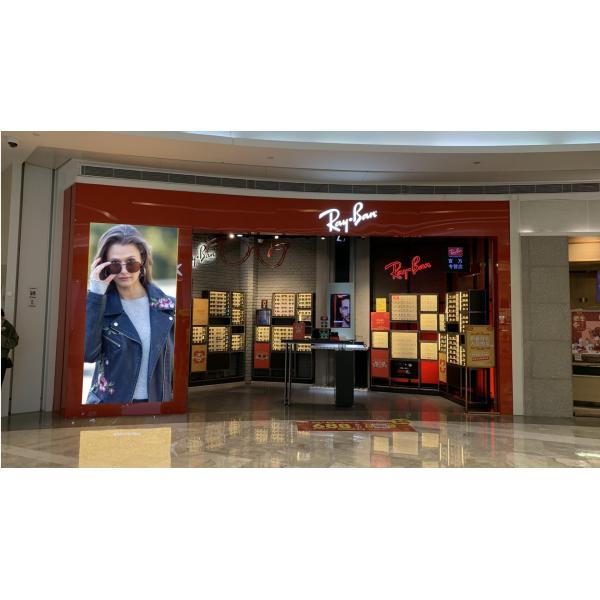 Aluminum 1R1G1B Digital Display In Store Digital Signage 3mm Pixel Pitch