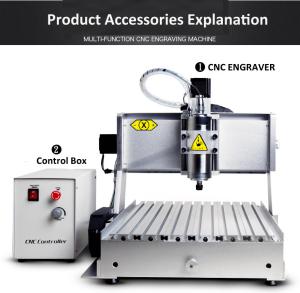 Quality AMAN3040 mini cnc router cnc engraving and milling machine advertising cnc router frame cnc router 3040 wholesale