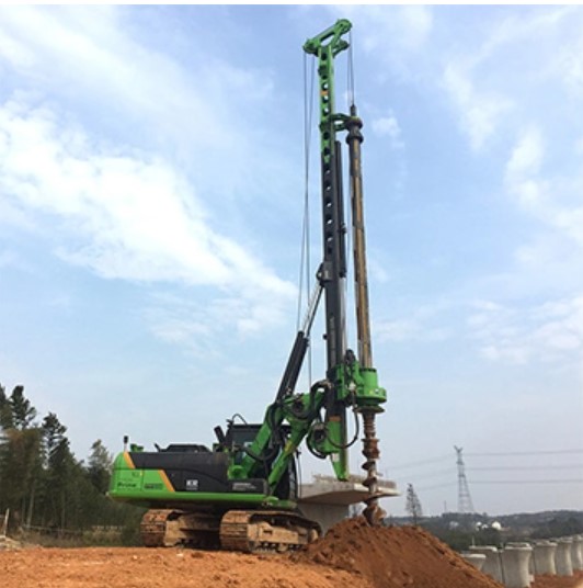 Powerful Hydraulic Piling Rig for High Performance Piling Work KR150C