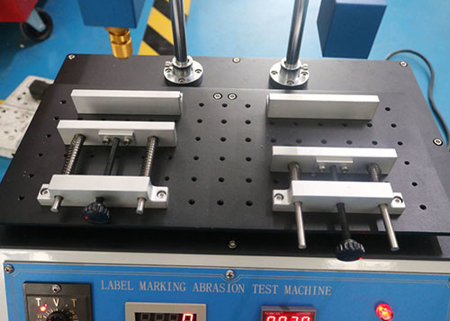 Label Marking Abrasion Electrical Appliance Tester
