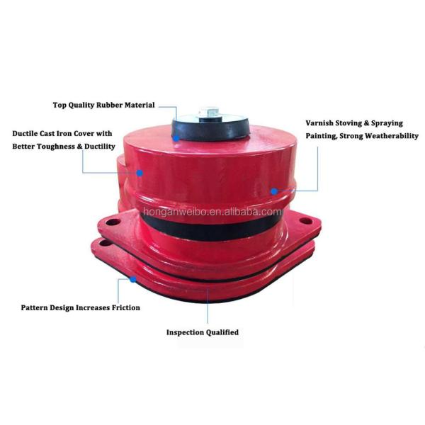 Spring Vibration Isolators For Fans Anti-Vibration Shock Absorber 1000kg-3300kg