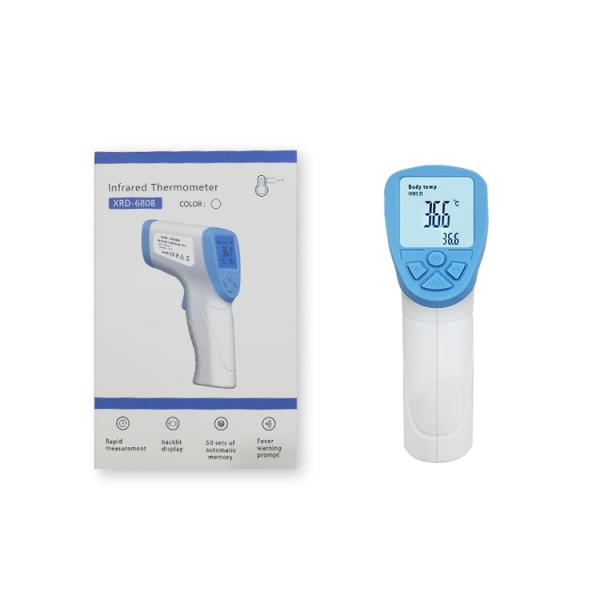Adult Kids Infrared Forehead Thermometer With Temperature Abnormal Alarm