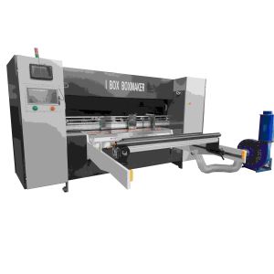 Quality PLC Controlled Speed Box Making Machine 3000kg With Automatic Feeding wholesale