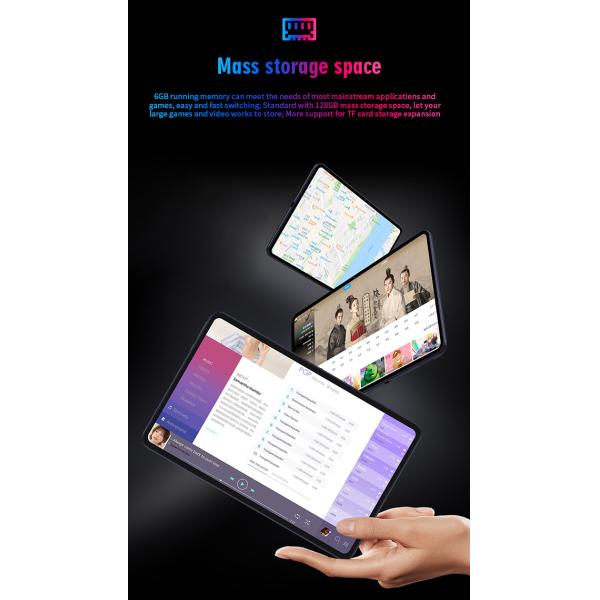 Android 10.0 3C Electronics 10.4 Inch Gesture Touch Dark Mode 4G Full Network Tablet