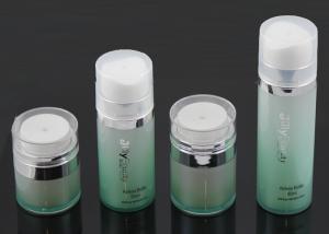 50ml Rendering Green Empty Makeup Containers Custom Cosmetic Plastic Bottles