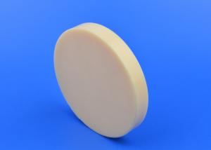 Quality Electrical Insulation Alumina Ceramic Block Round Shape Wear Resistant wholesale