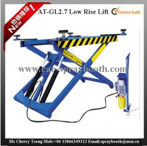 Quality AT-GL2.7 Thin Structure Hydraulic Car Lift , Automotive Scissor Lift For Tyre Repair wholesale