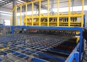 Quality High Productivity Automatic Wire Mesh Machine , High Speed Reinforcing Mesh Machine wholesale