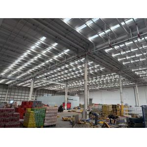 Low Noise High Air AC Big Industrial Ventilation And Cooling Ceiling Fan 7.3m